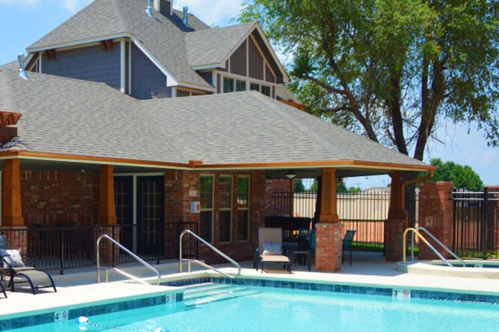 Laurel Springs senior living community Mustang Oklahoma Aerobic Pool and Lap Swim