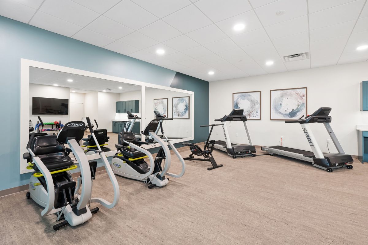 Parc Place Active Adult Community in Bedford, Texas Fitness Center
