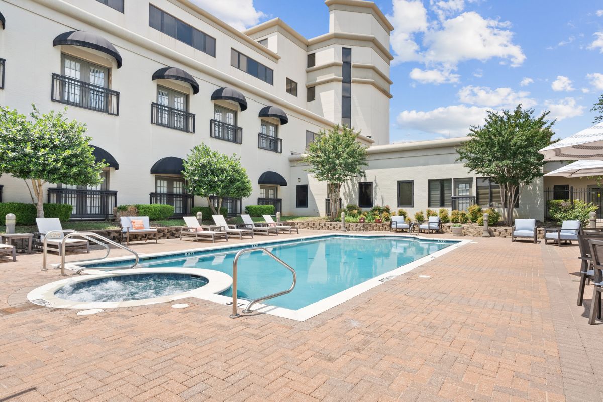 Parc Place Active Adult Community in Bedford, Texas Pool