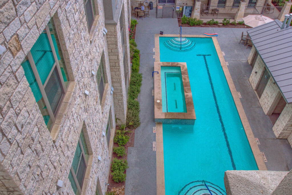 Verena at Leander Luxury Senior Apartments Leander, TX Pool