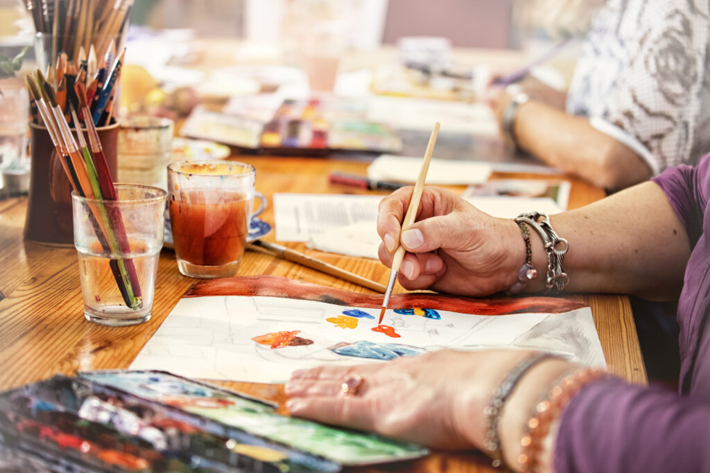 Creative Workshop for seniors true connection communities