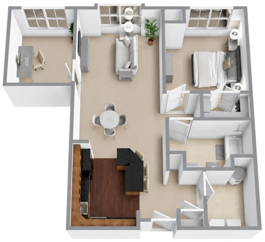 Henrico | 2 Bedrooom + Den 1 Bathroom