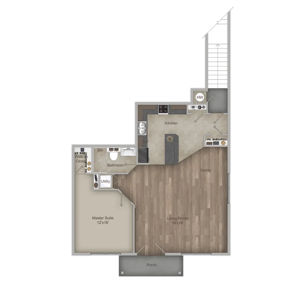 Mon Abri Chateau 321 | 1 Bedroom 1 Bath