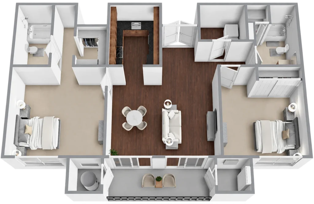 St. Augustine | Two Bedroom Two Bathroom