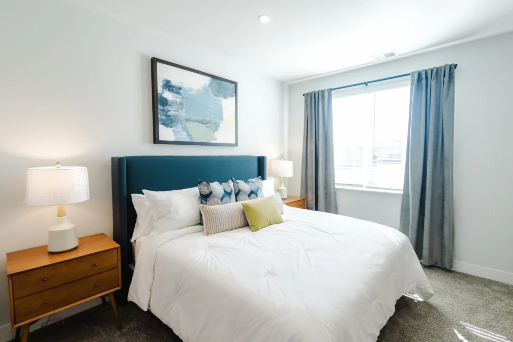 Bedroom in a residence at Verena at Hilliard